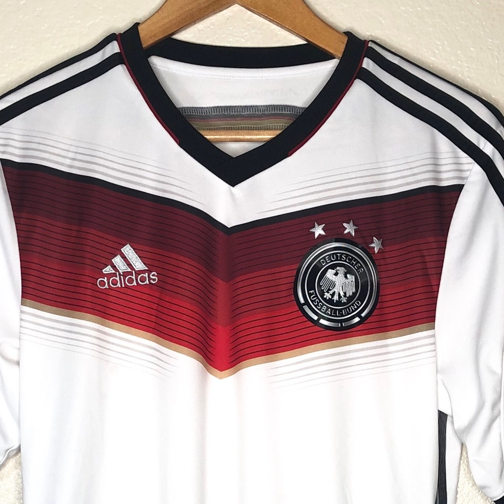 Adidas Deutscher Fussball-Bund Soccer Jersey Sz M - Picture 2 of 8